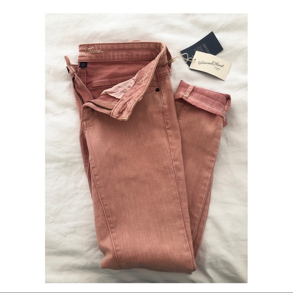 Universal Thread Pink Skinny Jeans - Picture 5 of 5
